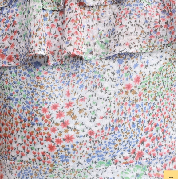 SOLD Lulu's Live to Love Light Blue Floral Mini Dress - Picture 5 of 5